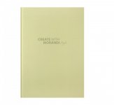 Книга канцелярська MORANDI STYLE, А4, 96 арк., клітинка, офсет, тв. лам. обкл., оливкова