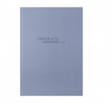Книга канцелярська MORANDI STYLE, А4, 96 арк., клітинка, офсет, тв. лам. обкл., маренго
