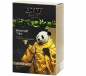Чай пуер с мандарином, листовий 80 г, картон,