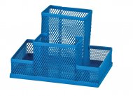 Приладдя настільне 153x102x100мм, металеве, синій, KIDS Line