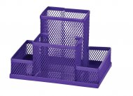 Приладдя настільне 153x102x100мм, металеве, фіолетовий, KIDS Line